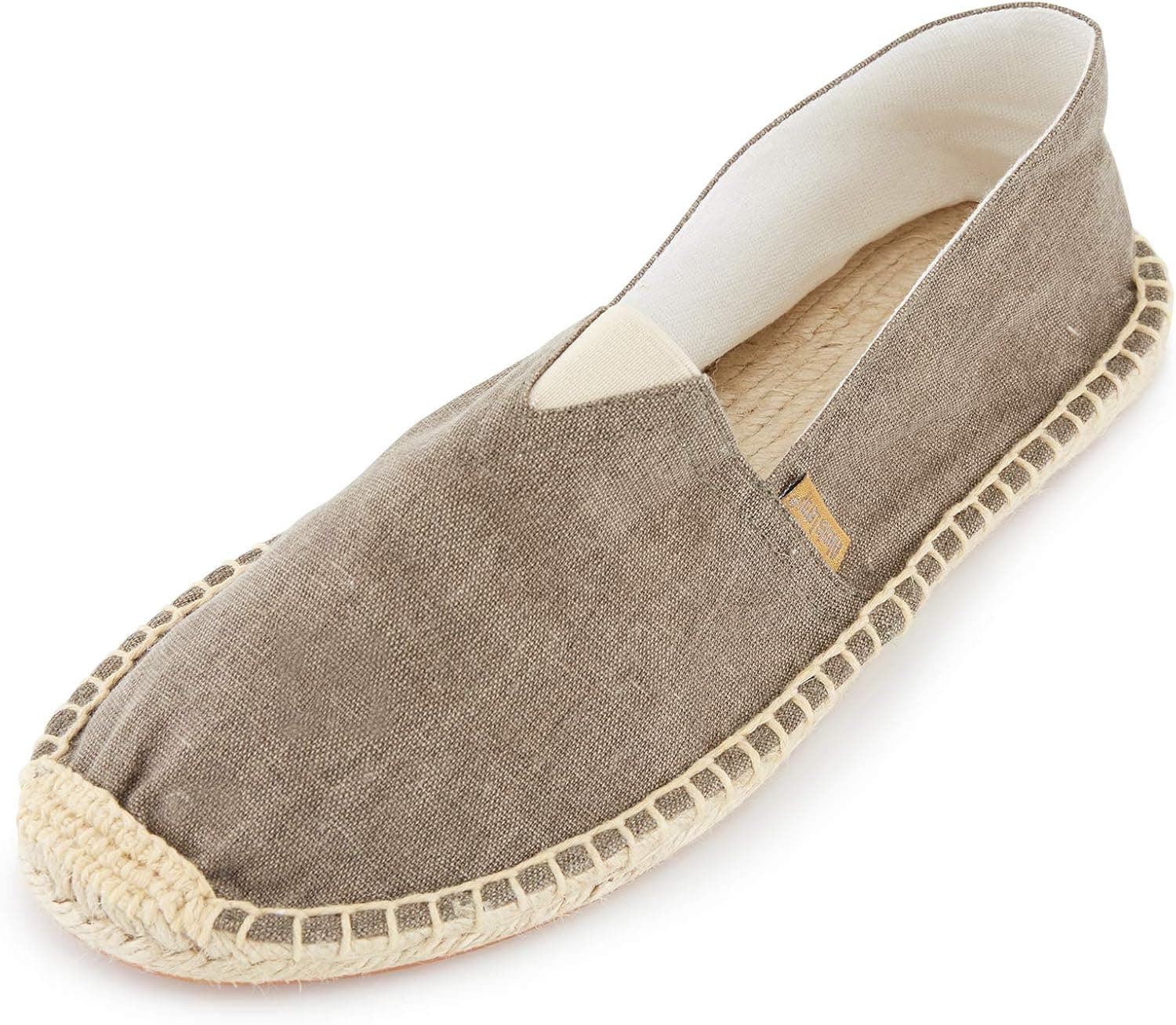 Alexis Leroy Men's Fashion Casual Canvas Slip on Flat Espadrilles