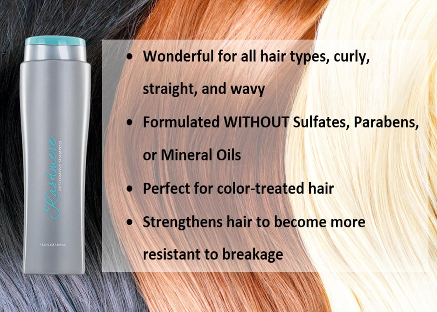 Kashmere Kollections Conditioner Women's Luxurious Conditioning Hair Recovery Conditioner for Dry Damaged Treated Hair