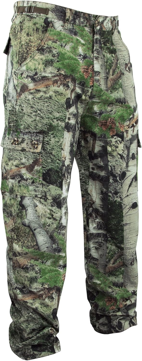 Mossy Oak Men's Camouflage Cotton Mill Hunting Pants