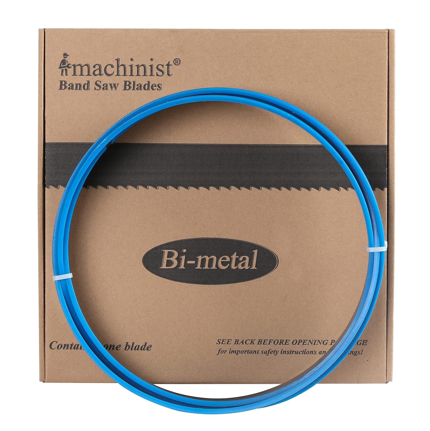 Imachinist S931211014 M42 93-1/2" X 1" X .035" X 10/14 TPI, Bi-Metal Soft Ferrous Metal Cutting Bandsaw Blades Variable Teeth