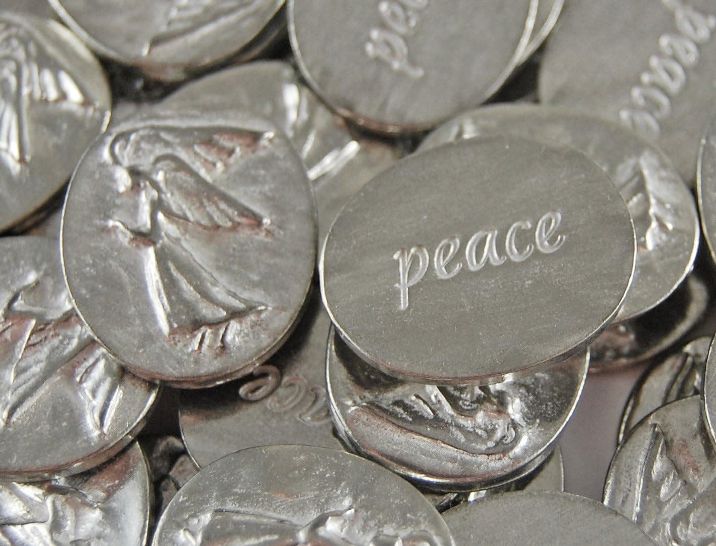 Set of 10 Peace Pocket Angel Pocket Pieces