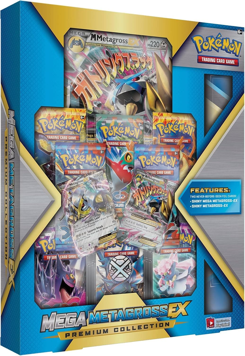 Pokemon Cards Mega Metagross Ex Premium Collection