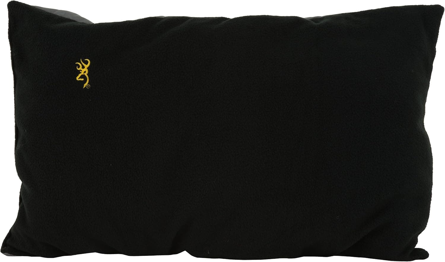 Browning Camping Black Fleece Pillow