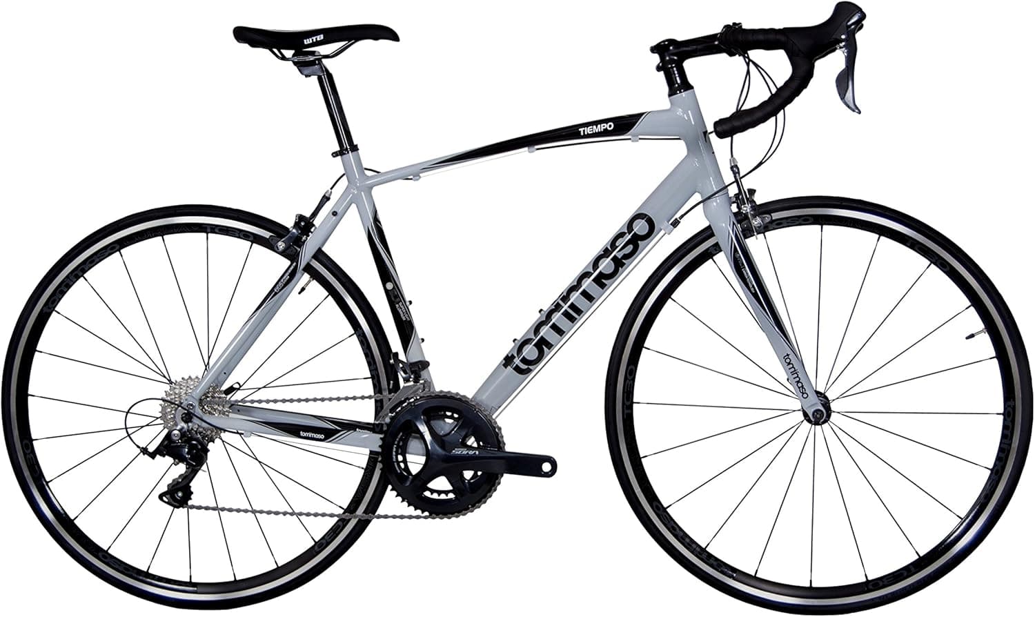 Tommaso Tiempo - Holiday Pricing - Closeout XS, Small Only - Endurance Aluminum Road Bike, Carbon Fork, Shimano Sora, Aero Wheels