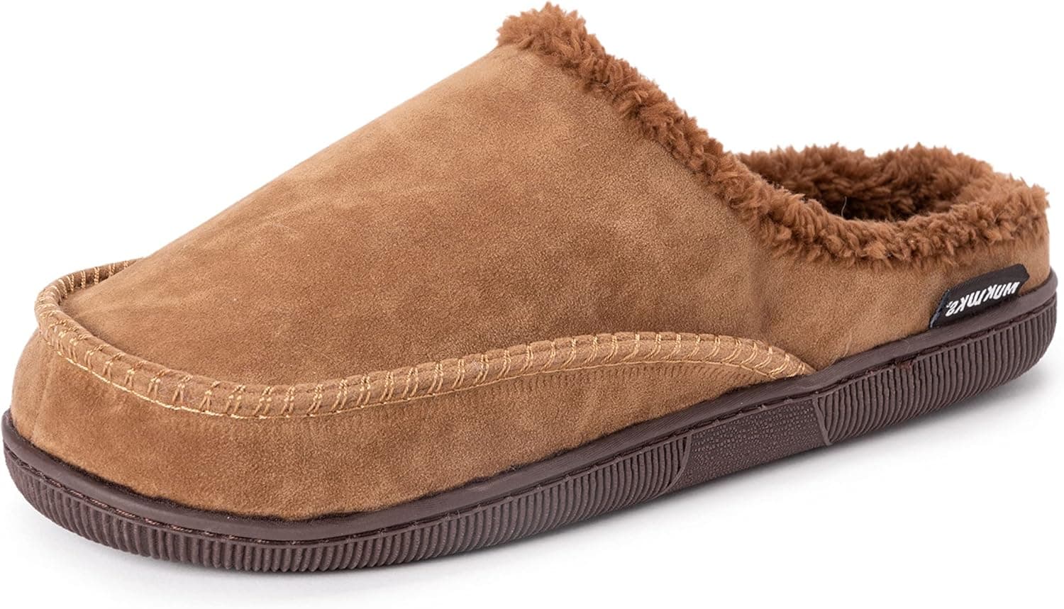 MUK LUKS Men's Faux Suede Clog Slipper
