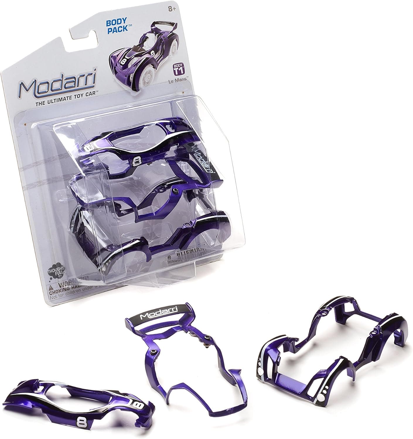 Modarri-The Ultimate Toy Car; Constructive, Mix N Match, Indoor/Outdoor T1 Le Mans Body Pack