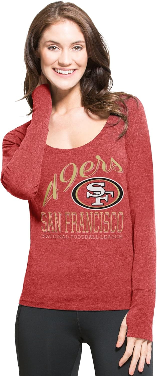 '47 NFL Women's Forward Dash Long Sleeve Tee