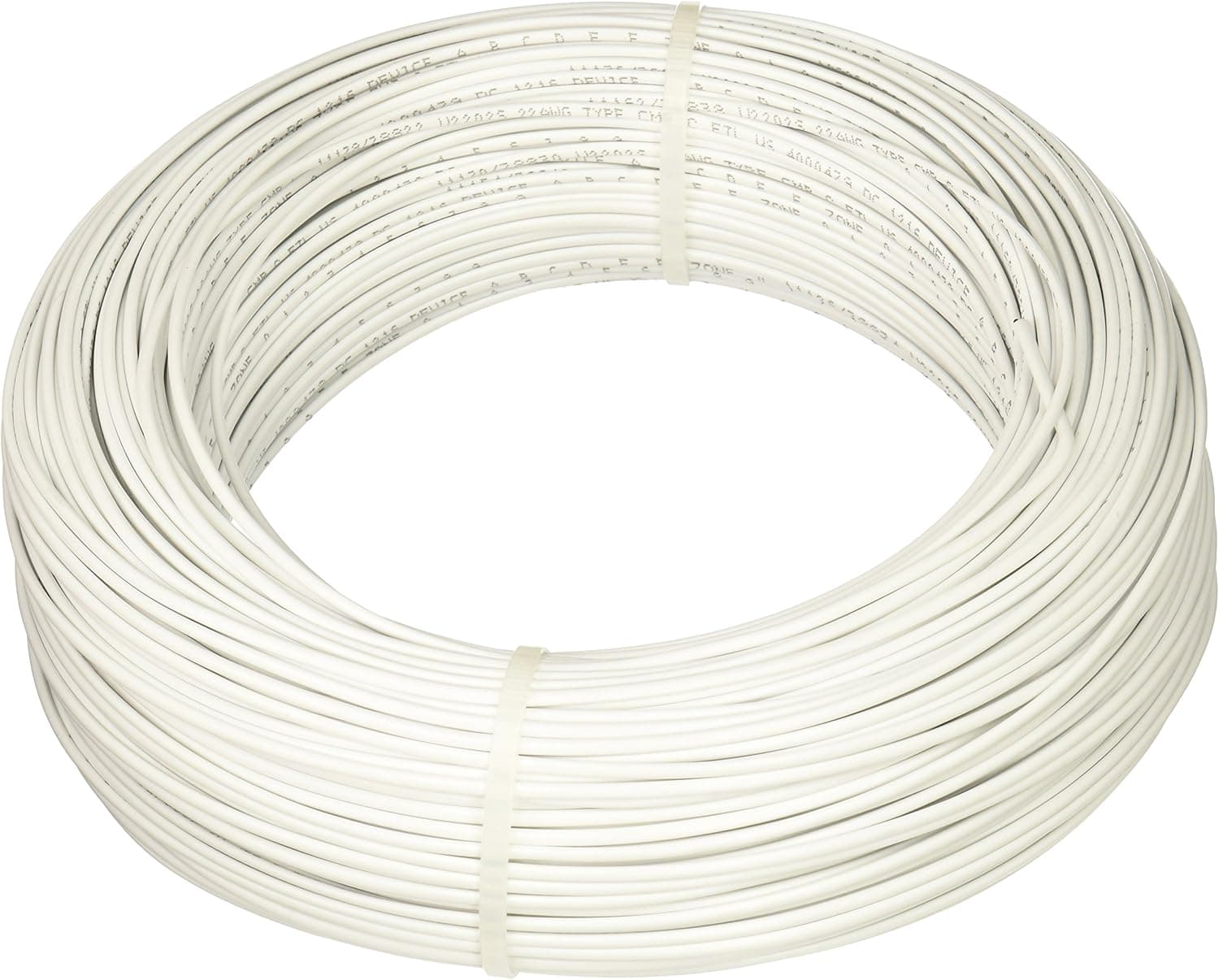 UPG 77021 22-Gauge, 2-Conductor Alarm White Cable, 500' Speedbag