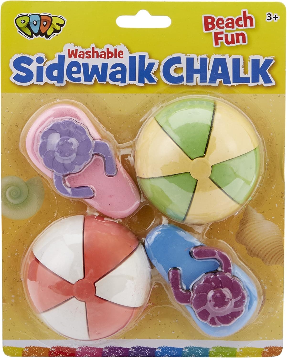POOF Sidewalk Chalks Beach Fun