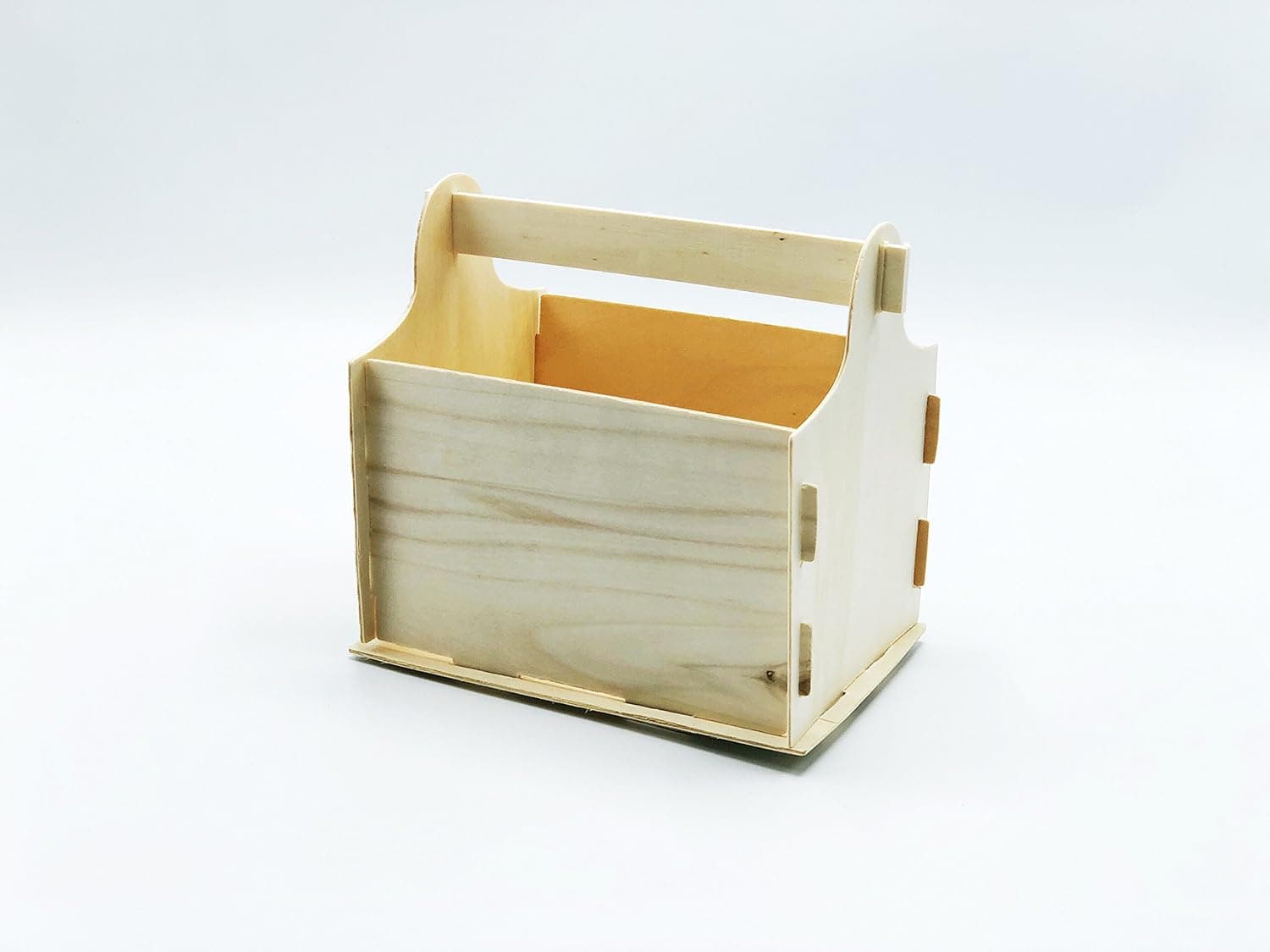 DIY Make Your Own Wood Unfinished Tool Boxes Build and Decorate Color and Paint Yourself Kids Crafts (Pack of 2)