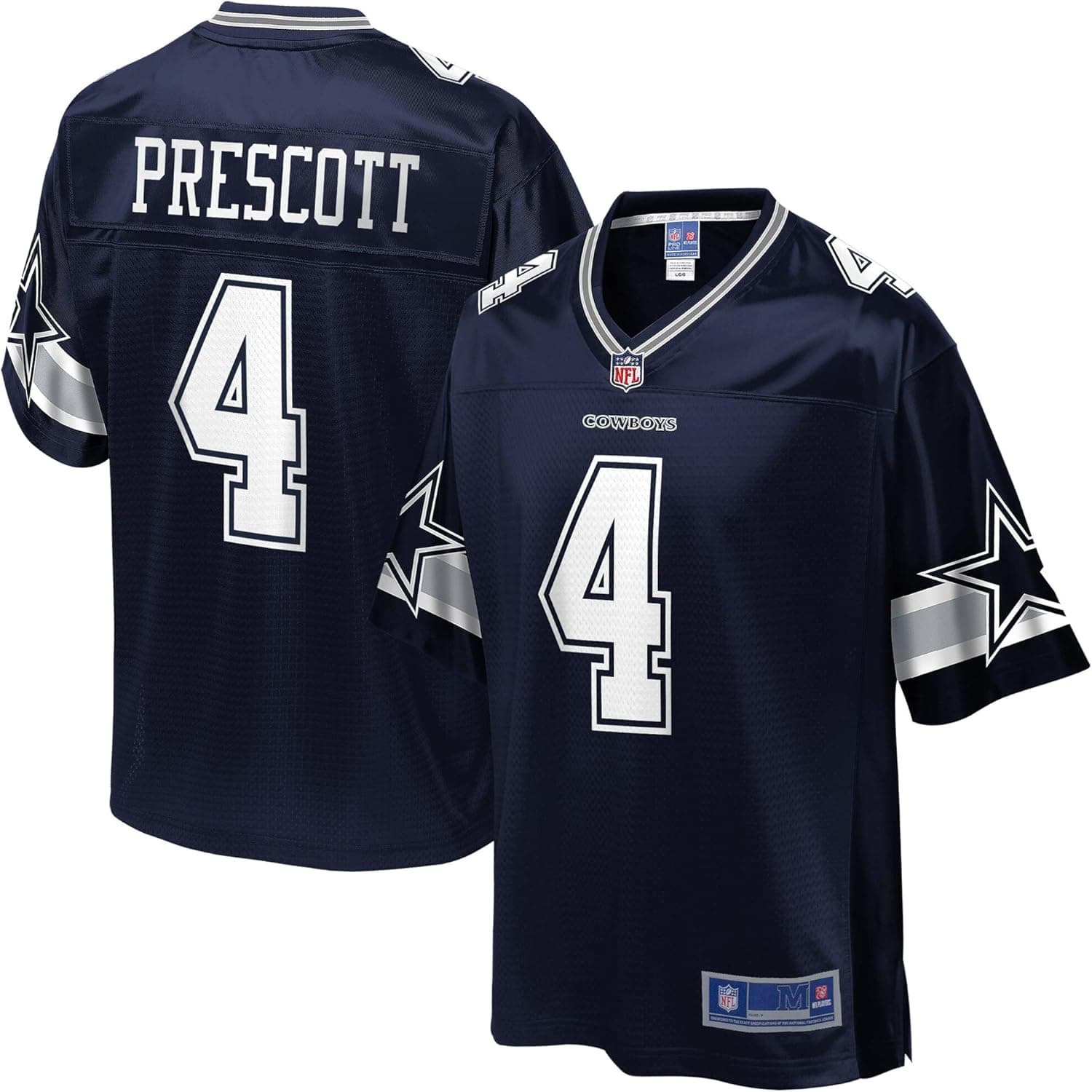 NFL PRO LINE Men's Dak Prescott Navy Dallas Cowboys Team Player Jersey