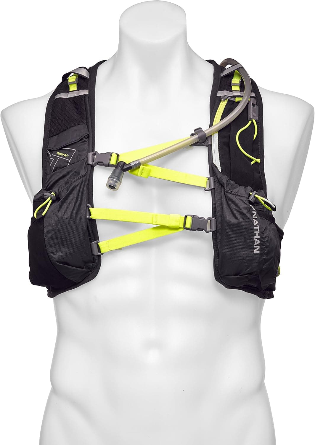 Nathan VaporAir Hydration Pack Running Vest w/ 2L Hydration Bladder Reservoir, Men's