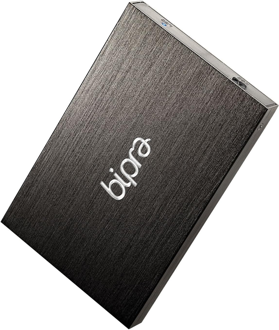 BIPRA 750GB 750 GB USB 3.0 2.5 inch NTFS Portable External Hard Drive - Black