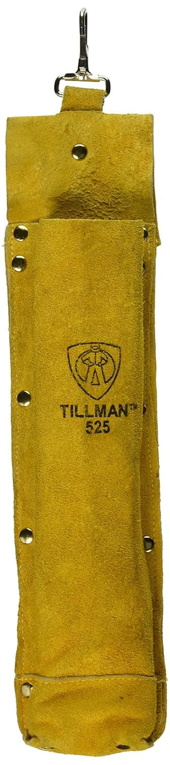 Tillman 525 14"H x 3.5"W Cowhide Side Split Leather Rod Bag by Tillman