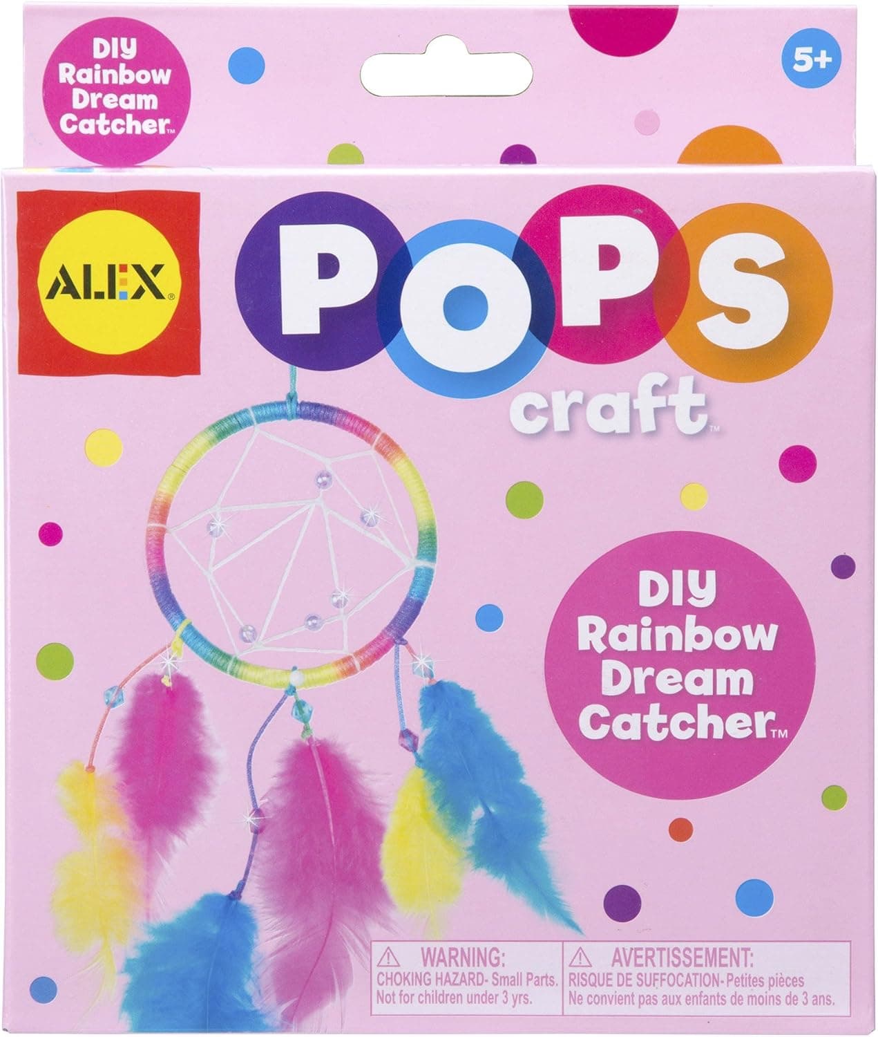 ALEX Toys POPS Craft Rainbow Dream Catchers