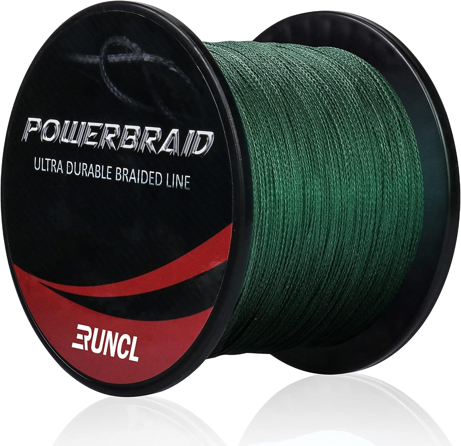 RUNCL PowerBraid Fishing Line 4/8/9 Strands, Braided Fishing Line 300/500/1000Yds - Seamless Weaving Tech, Enhanced Coating Tech, Zero Stretch, High Sensitivity, Smaller Diameter - Braid Line 15-115LB¡