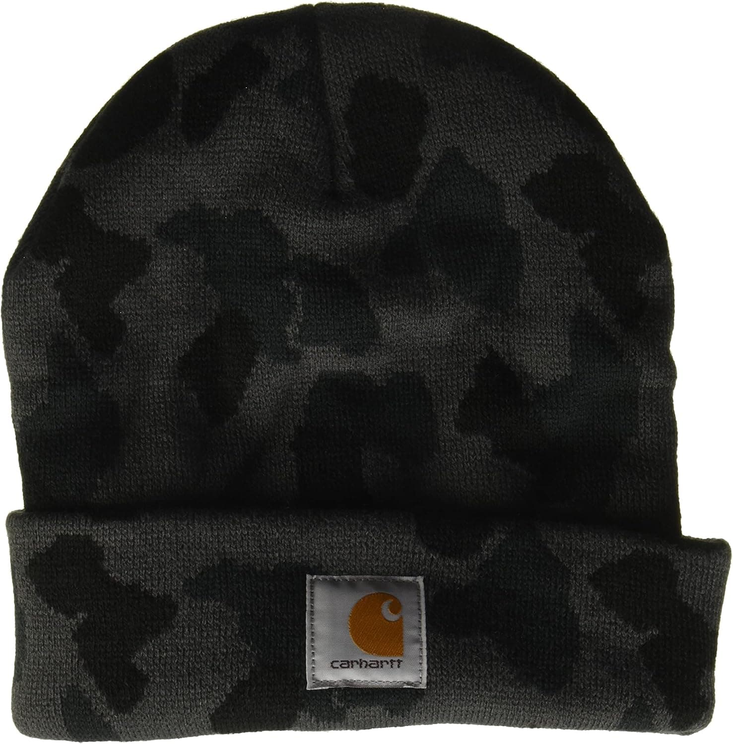 Carhartt Men's Knit Cuffed Camo Beanie