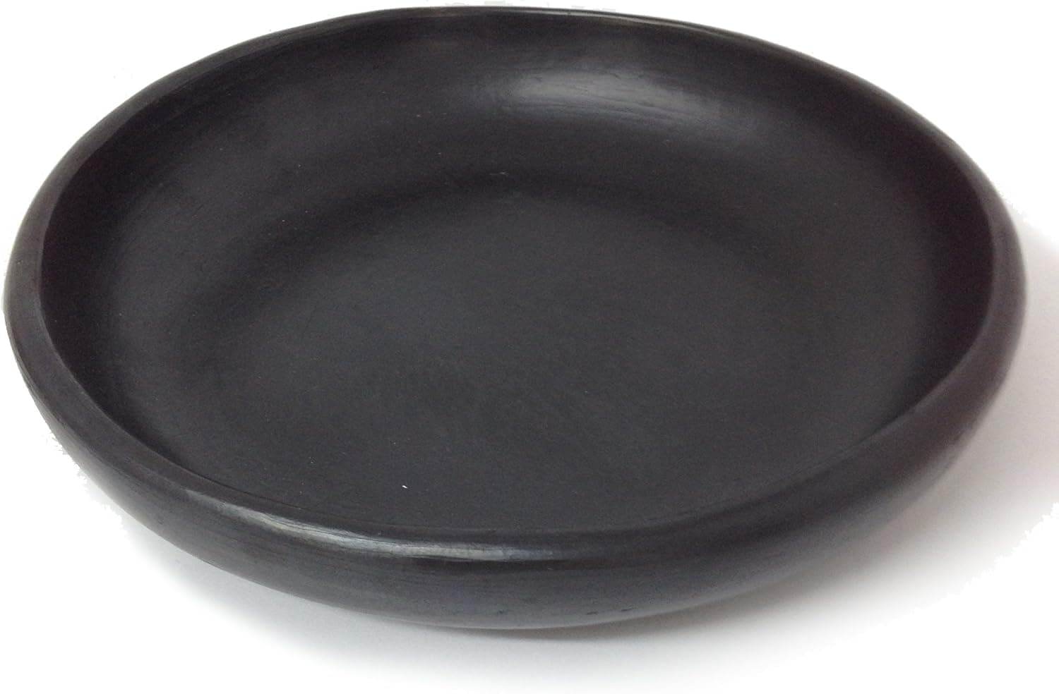 Ancient Cookware, Round Serving Chamba Clay Plate, Large, 11 Inch