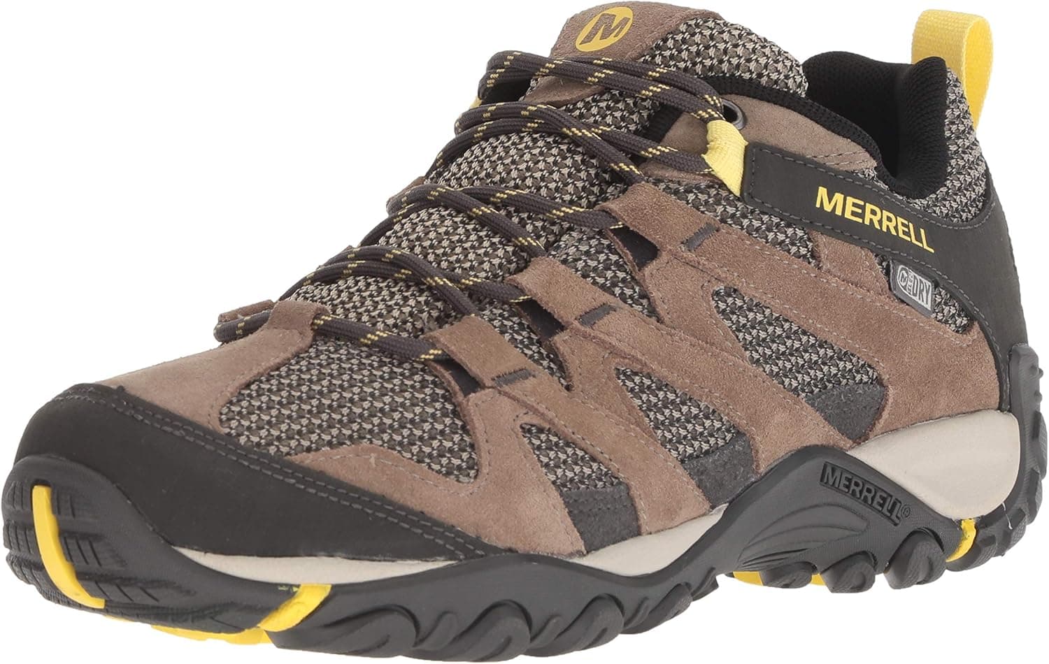 Merrell womens Alverstone Waterproof Hiking Shoe, Brindle, 7 US
