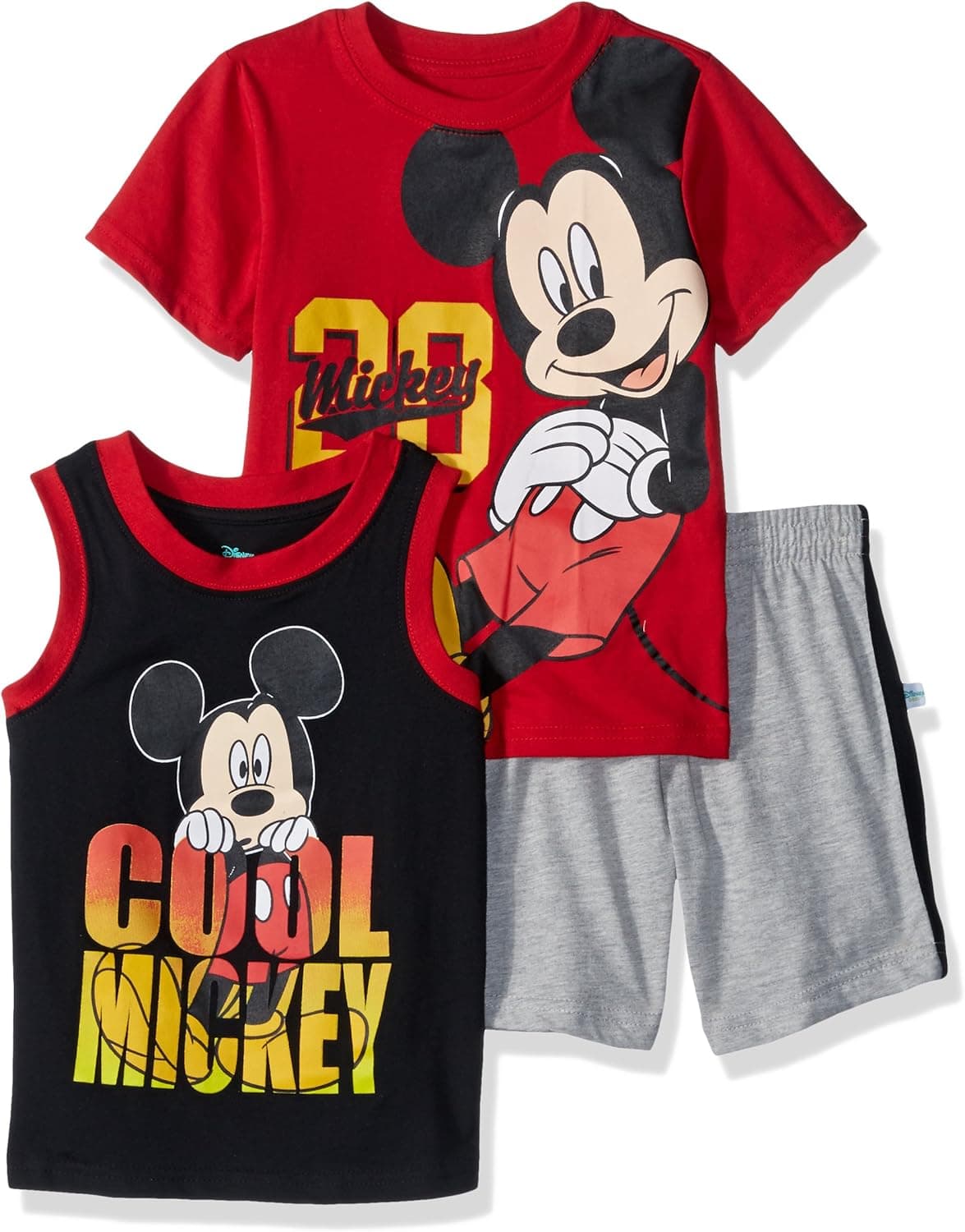 Disney Baby Boys Mickey 3 Piece Short Set
