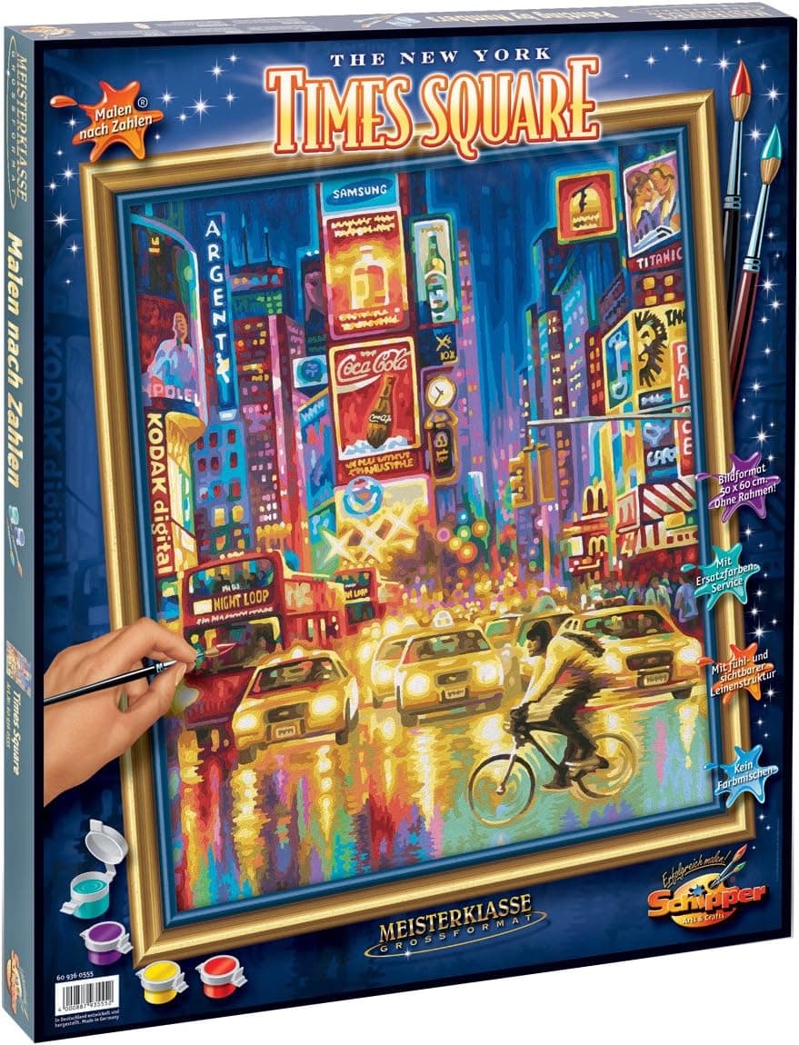 Norris Paint by#S: New York Times Square Paint by#