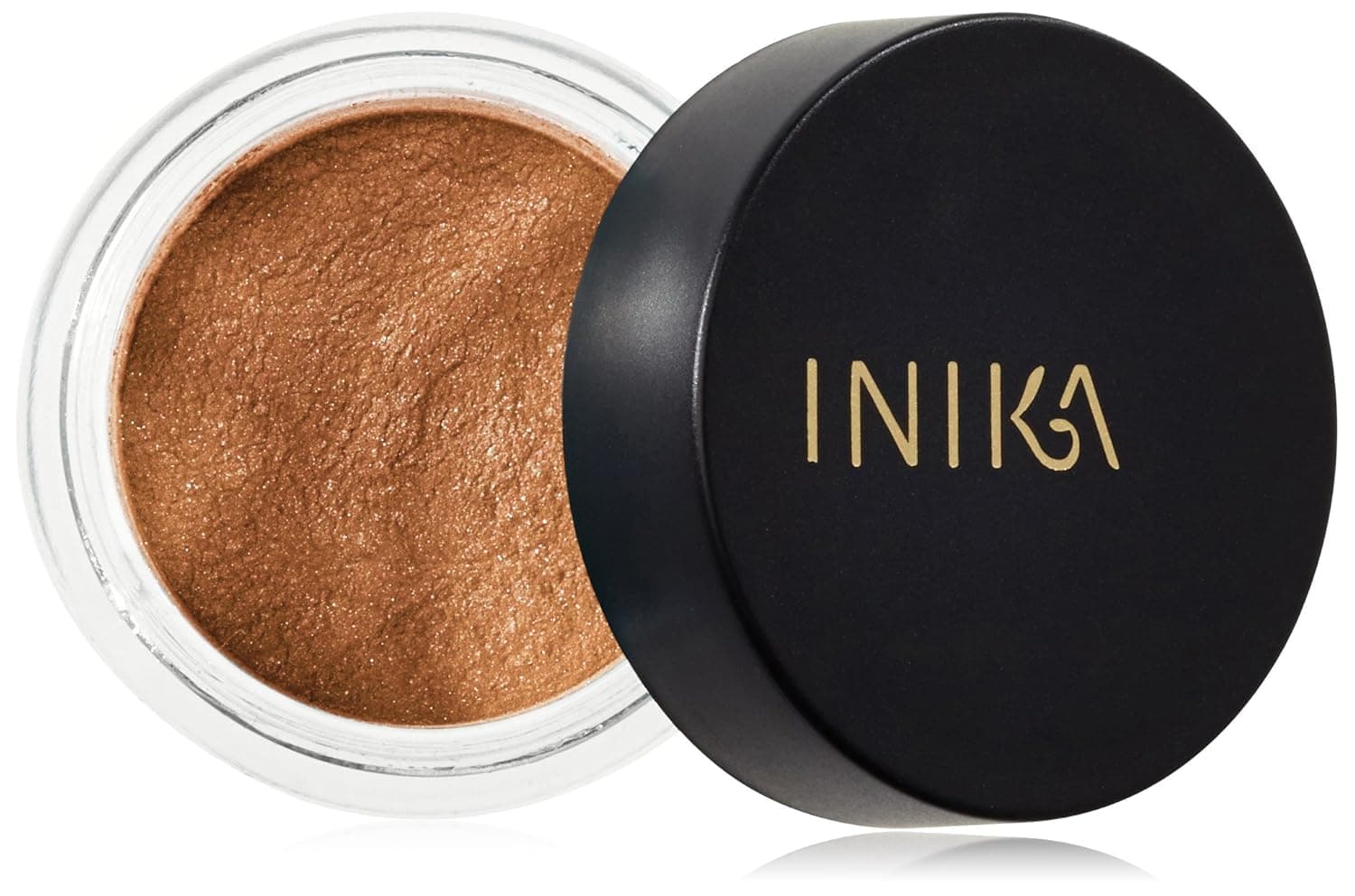 INIKA Loose Mineral Eye Shadow, All Natural Make-up Formula, Eye Makeup, Mineral Eyeshadow, Vibrant Color, Vegan 1.2 g (Whisper)