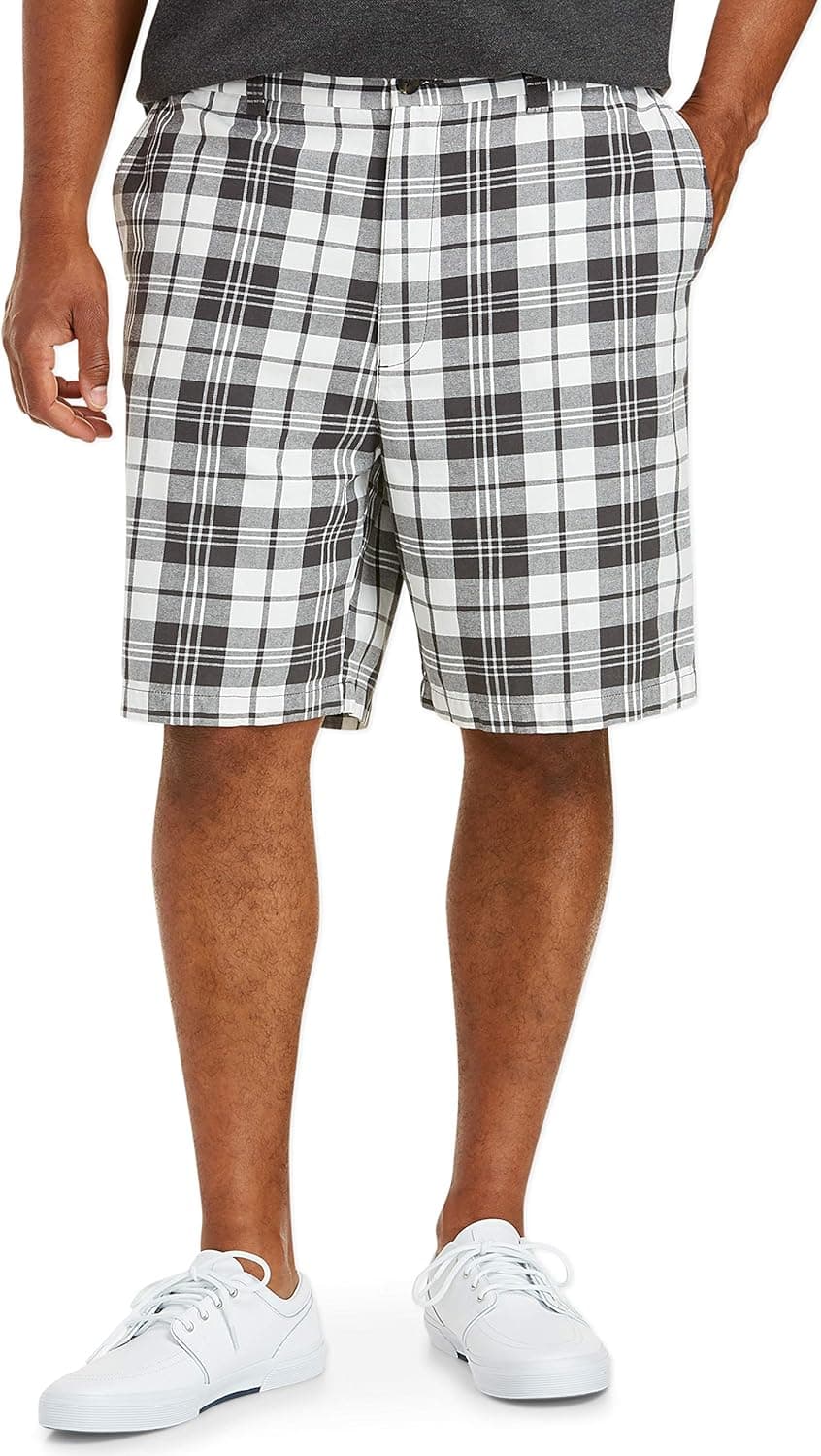 Amazon Essentials Men's Classic-fit Flat-Front Short fit by DXL