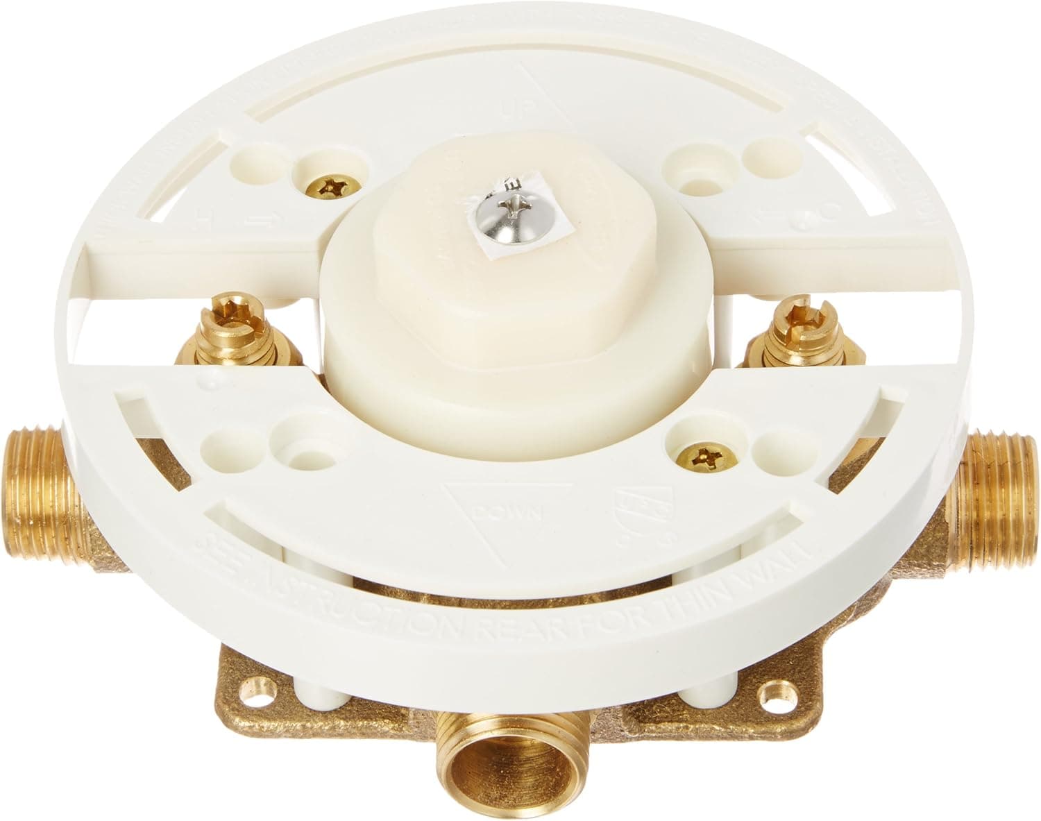 Pioneer 4020B Single Handle Tub and Shower Valve Set, PVD Polished Chrome Finish