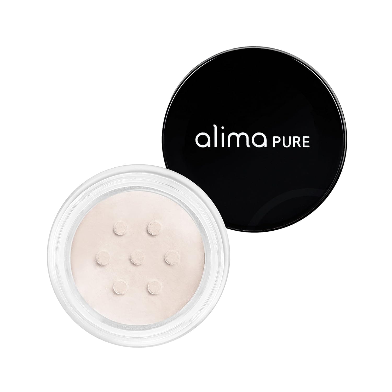 Alima Pure Loose Mineral Eyeshadow, Taupe Eyeshadow, Mineral Makeup, Womens Eye Makeup, Matte Eye Shadow, Natural Eyeshadow, Vegan Eyeshadow Makeup with Single Eyeshadow Case (Bone) .07 oz/ 2g