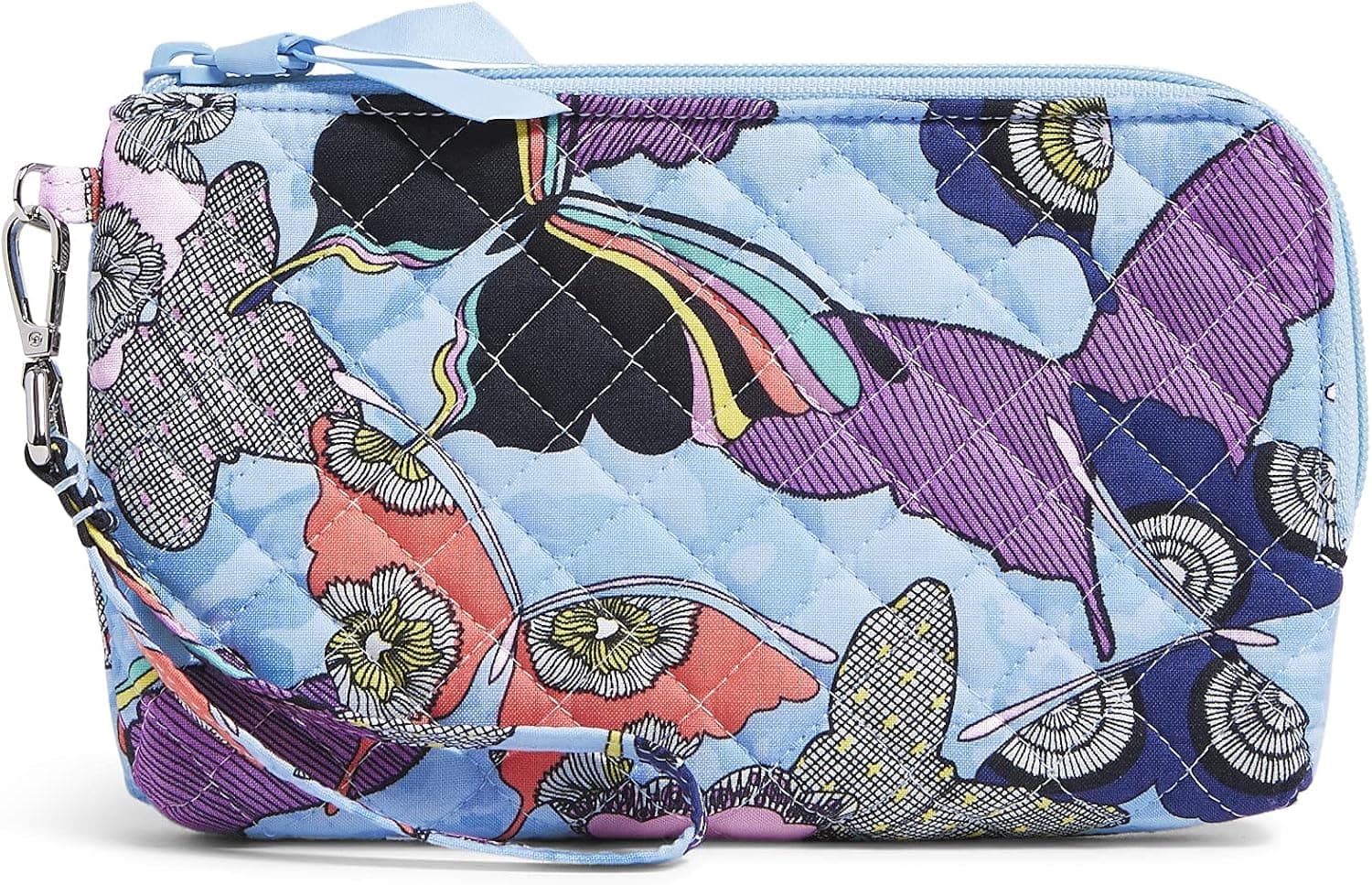 Vera Bradley Women's Cotton Wristlet with RFID Protection