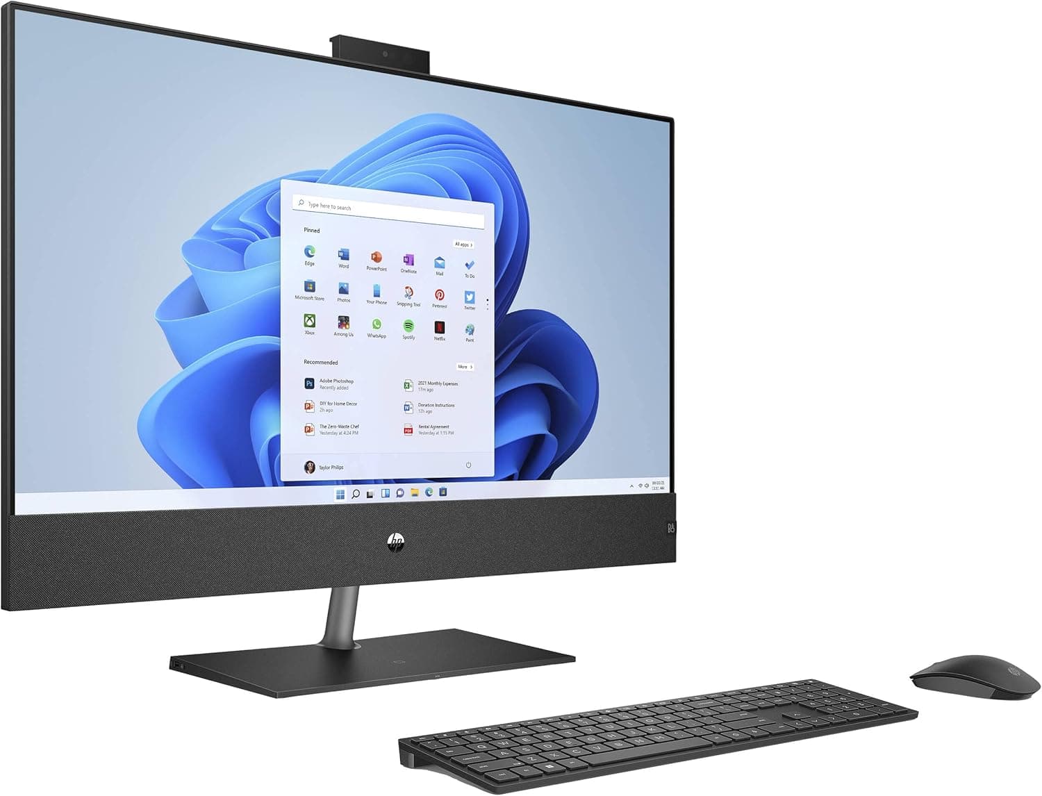 HP Pavilion 32 Desktop 2TB SSD 64GB RAM Extreme (Intel Core i9-12900K Processor with Turbo Boost to 5.20GHz, 64 GB RAM, 2 TB SSD, 31.5" 4K UHD (3840x2160), Win 11) PC Computer Envy All-in-One