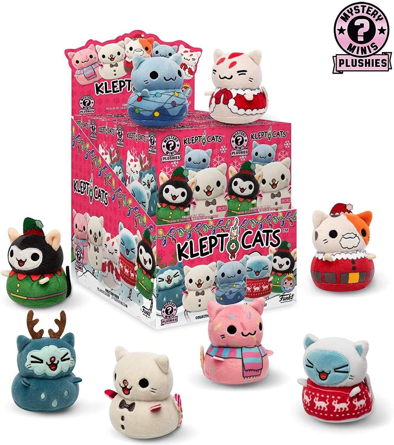Funko Blind Box Plush: Holiday KleptoCats - One Mystery Plush Collectible Figure, Multicolor