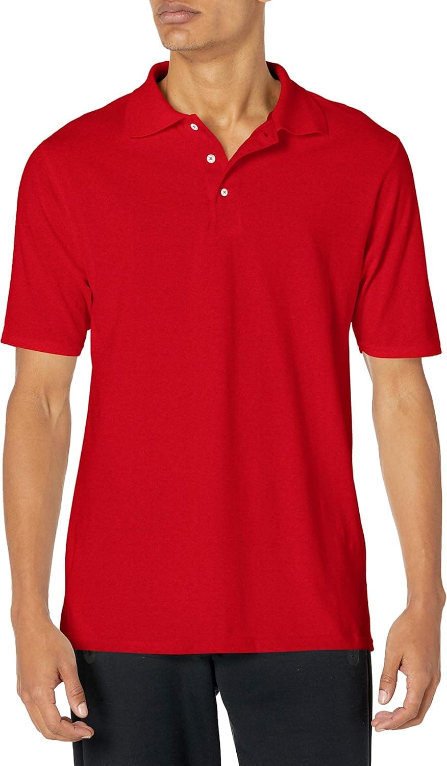 Hanes Men's X-Temp Sport Shirt, Black, Small