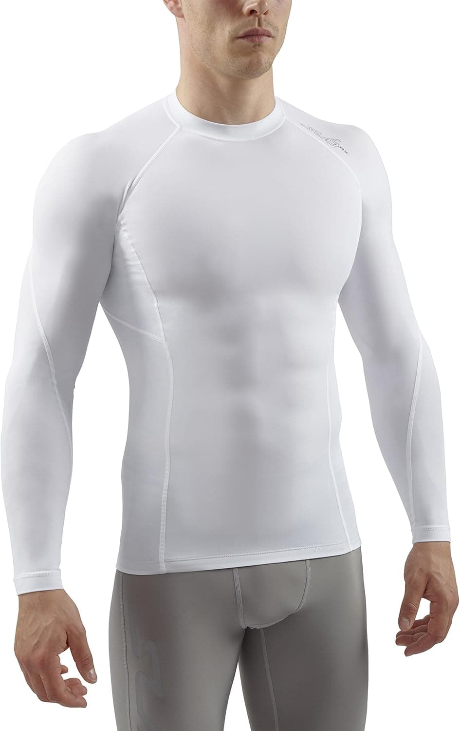 Sub Sports Mens Graduated Compression Long Sleeve Top Vest Running Recovery