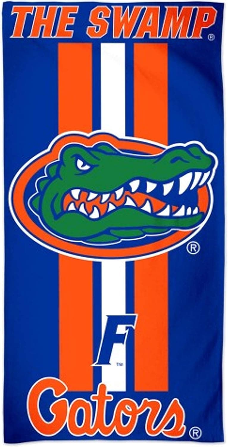 WinCraft NCAA Florida Gators 30x60 Beach Towel, Team Color, One Size