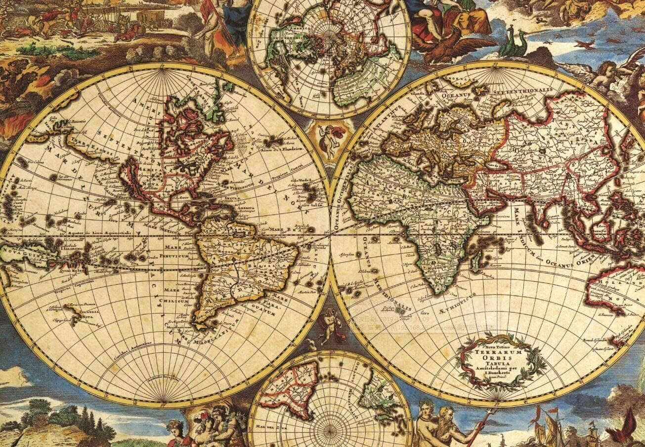 Jigsaw Puzzles 1000 Pieces for Adults, World Map Puzzles Puzzles Intellectual Decompressing Fun Family Game Large Puzzle Adult Kid Game Toys Gift Include 29 x 20inch 1:1 Posters