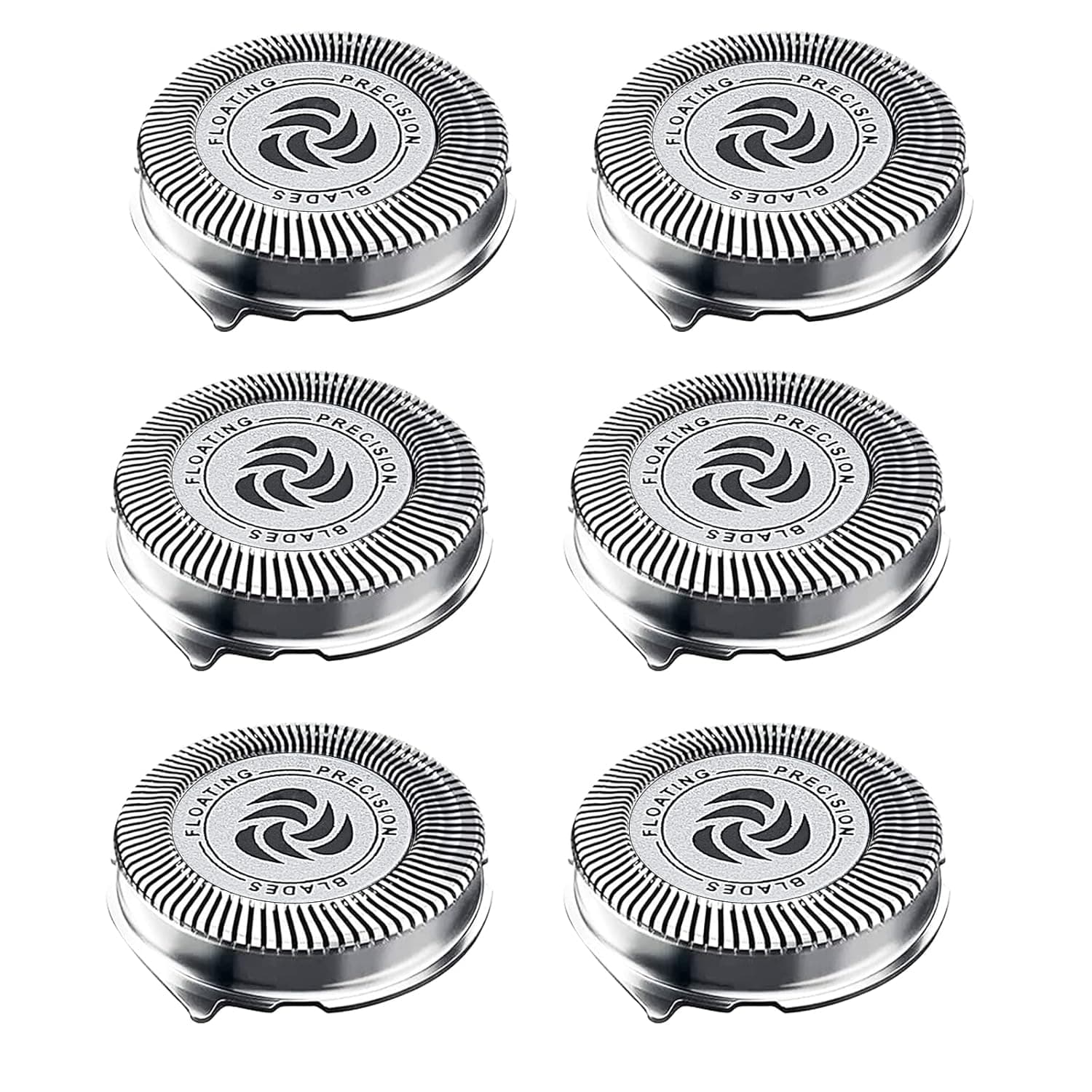 Cosyonall Replacement Heads Compatible with Phi-lips Shavers SH30 SH50, Replacement Blade Shaving Heads 6 Pack