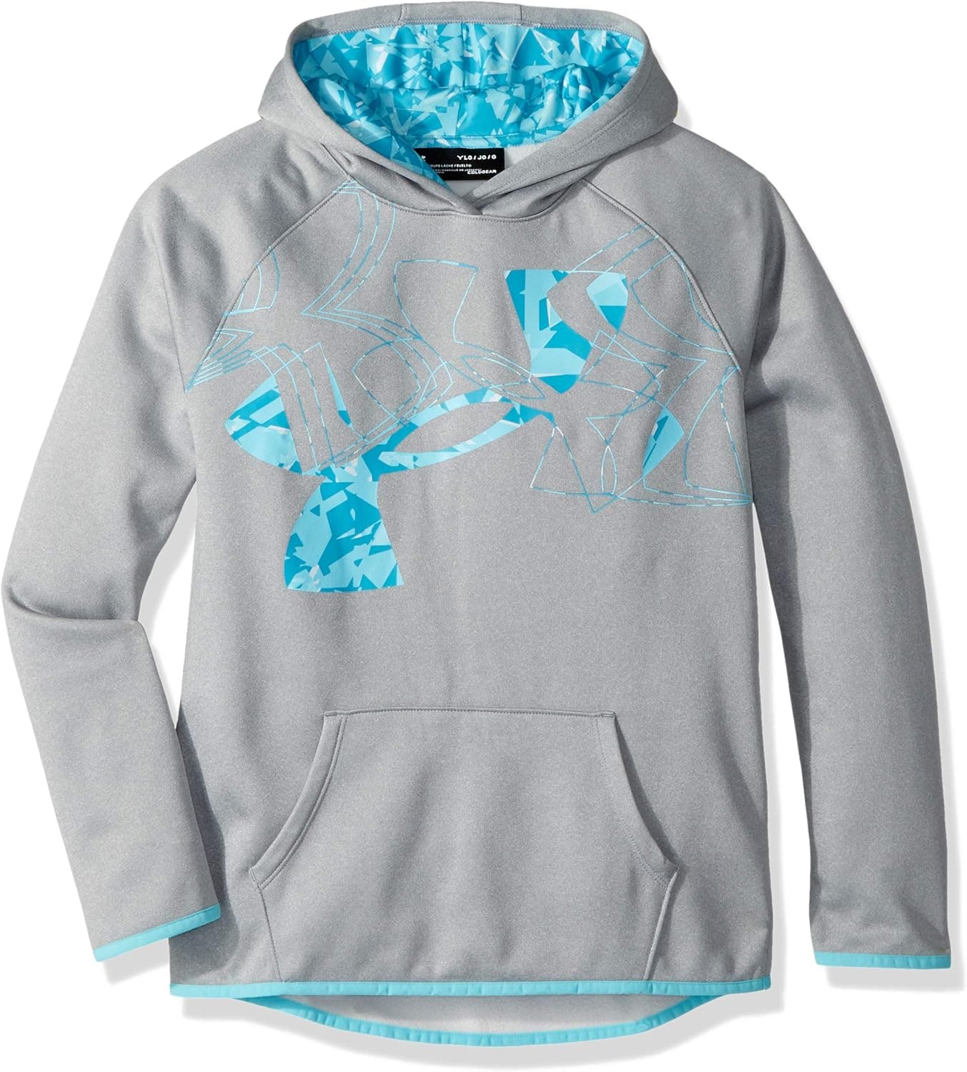 Under Armour Girls Armourfleece Hoody Print Fill Logo