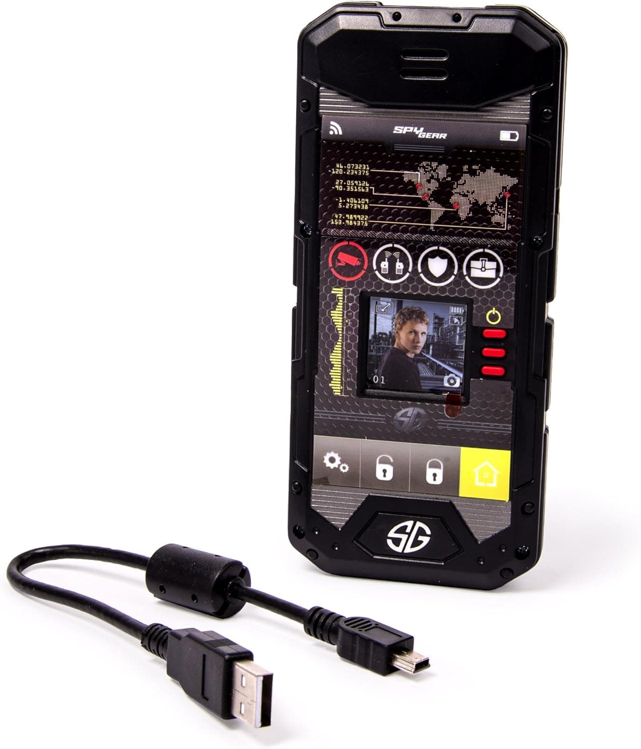 Spy Gear - Undercover Spy Cam, Secret Agent Pretent Play, Motion-activated stealth camera, 1.5" LCD Screen