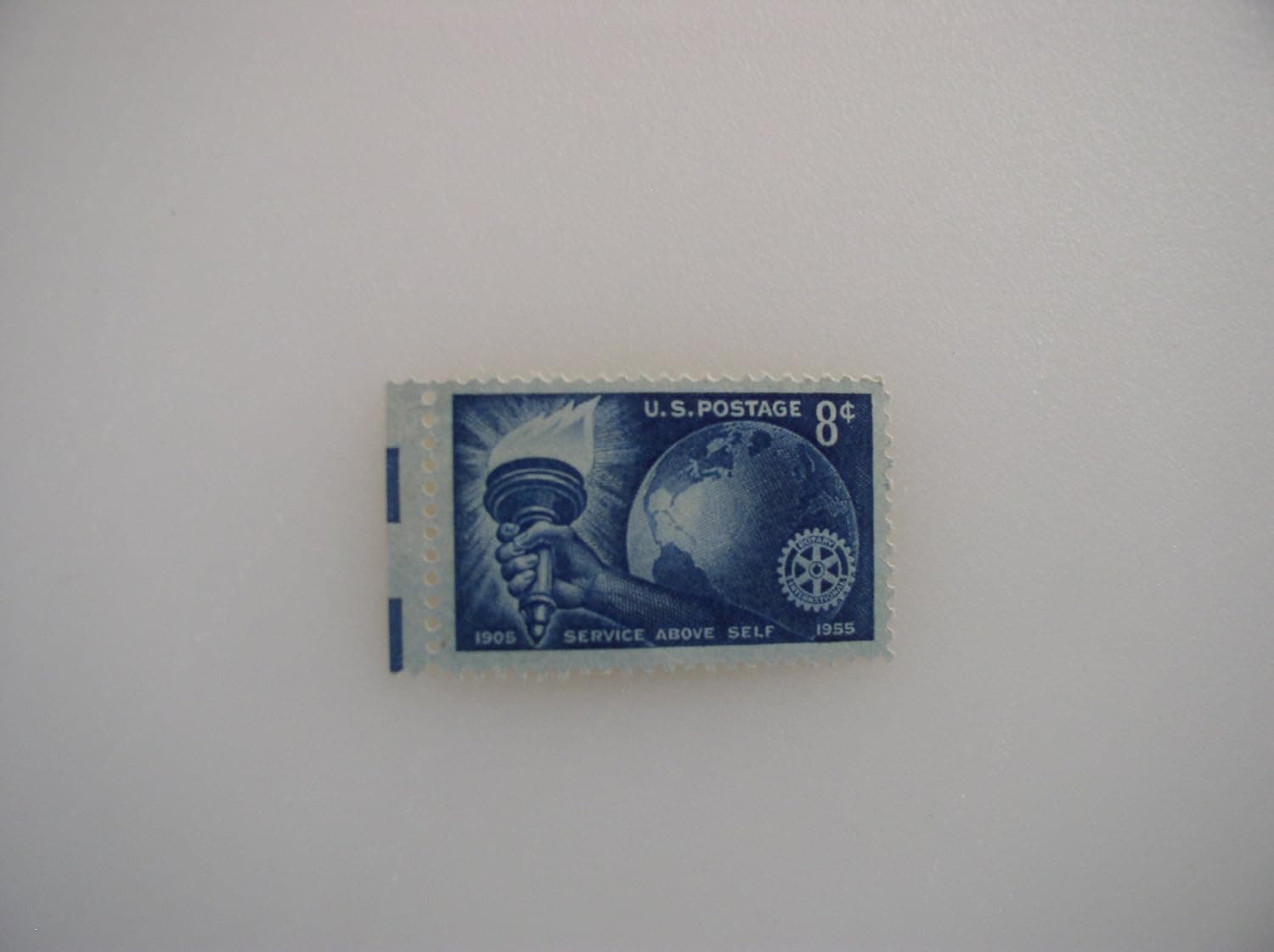Single $.08 Cent US Postage Stamp, Rotary International, 1955, S#1066