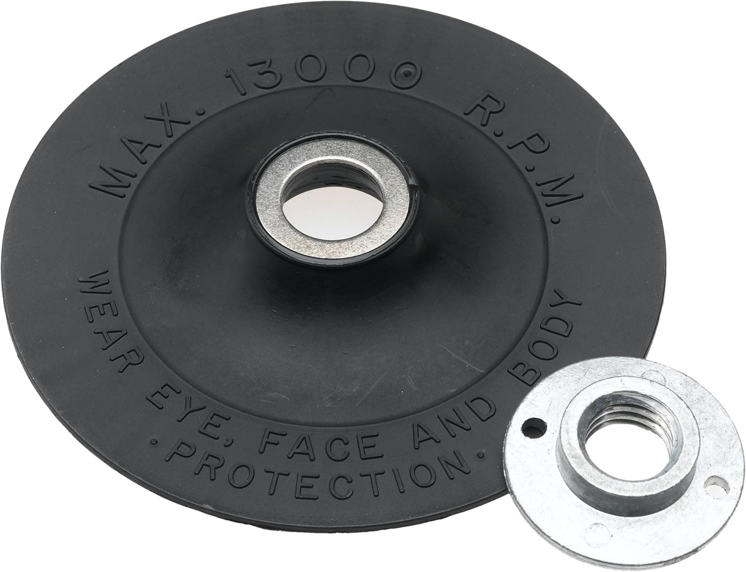 BOSCH MG0450 4-1/2-Inch Sander Backing Pad with Lock Nut
