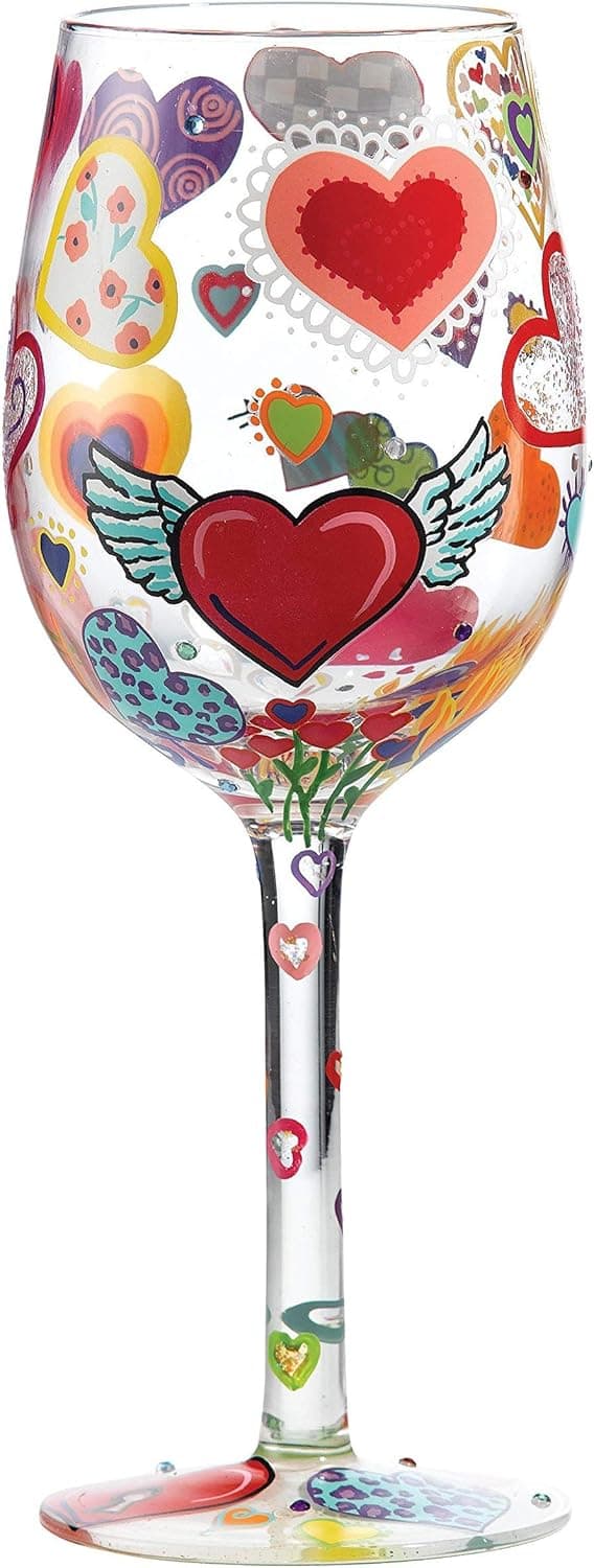 LOLITA "Heart-Rageous Wine Glass