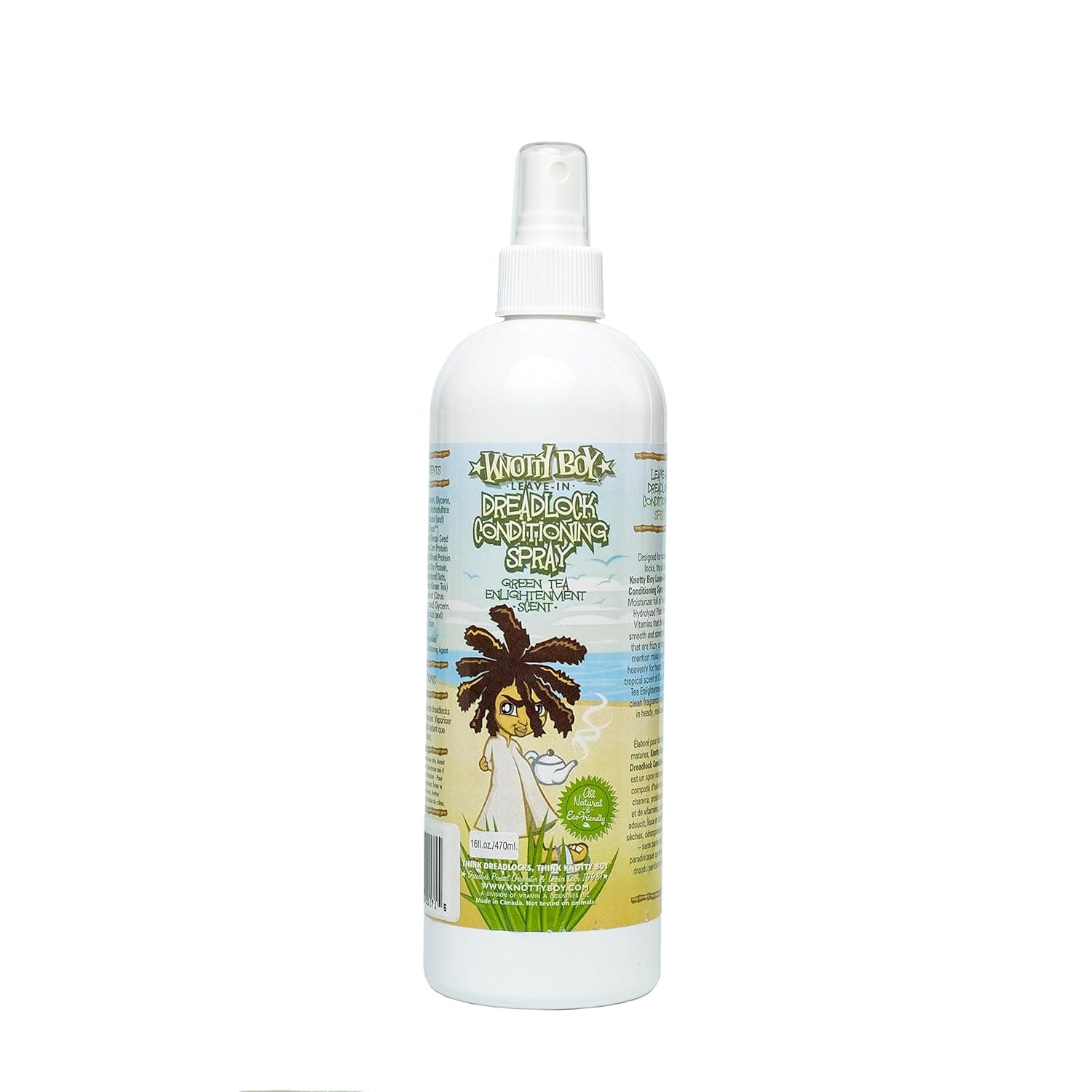 Knotty Boy Dreadlock Conditioning Spray Green Tea Enlightenment 16 oz