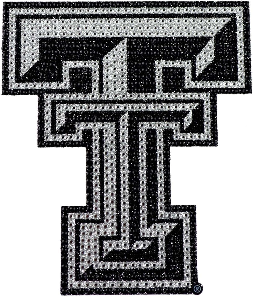 Texas Tech University Large Bling Decal