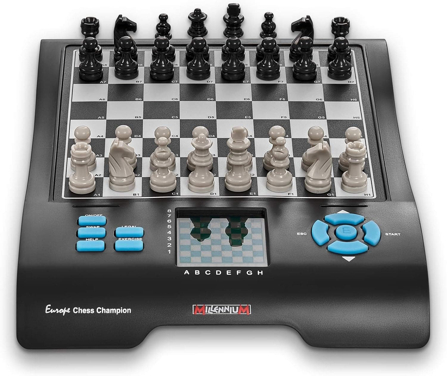 Millennium Chess Champion Electronic Chess Board - For Beginners & Improving Chess Players - Great Partner for Play and Practice- Model MIL800