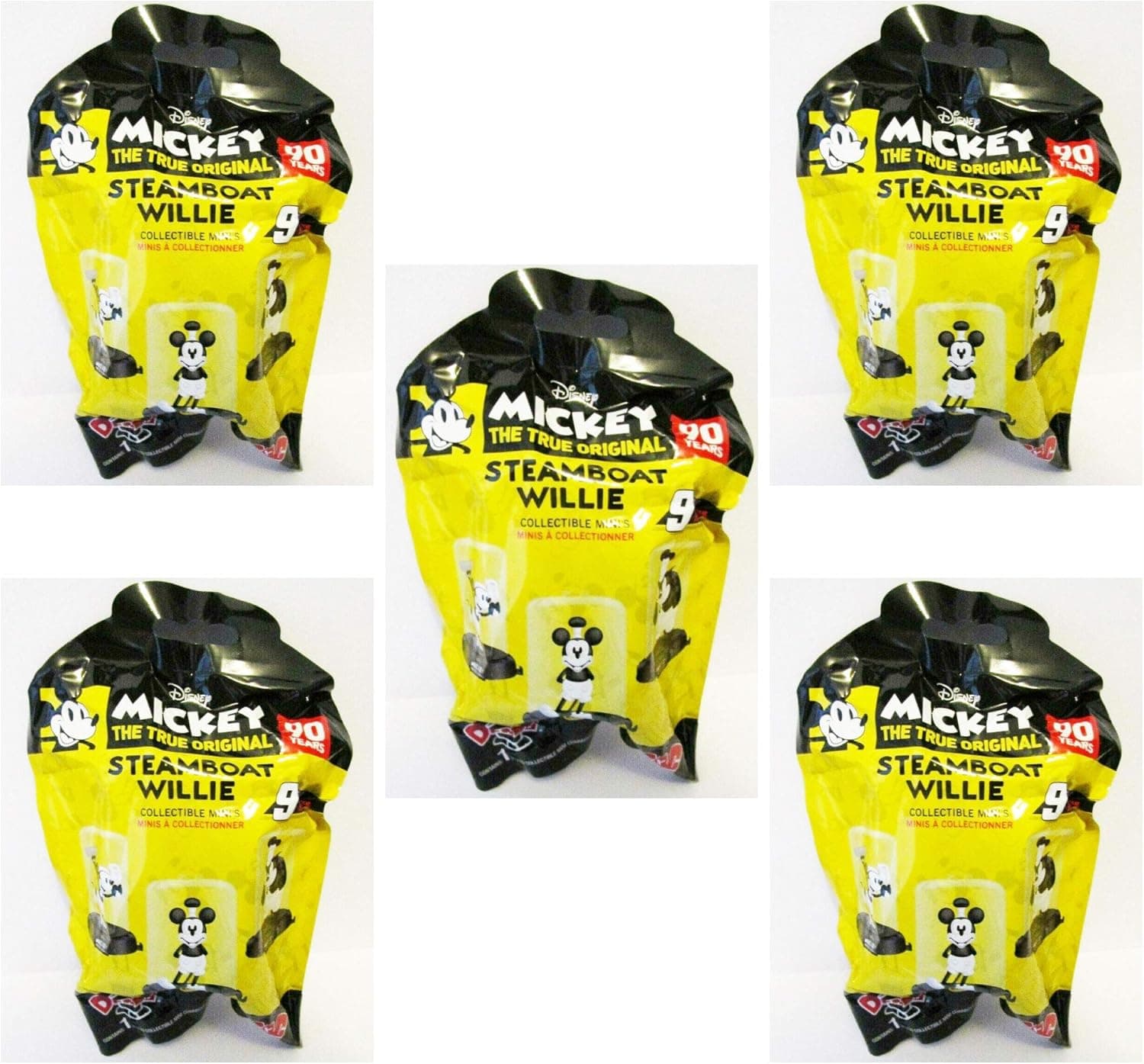 Zag Toys Mickey The True Original Steamboat Willie Domez 5 Blind Bags