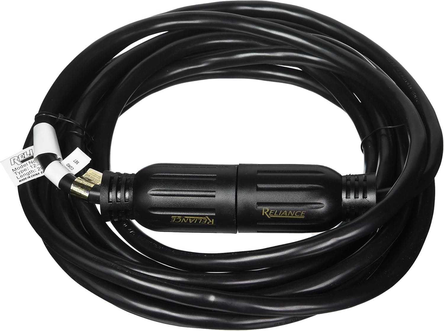 Reliance Products Power Cord for Transfer and Power Inlet Boxes Size: 20'