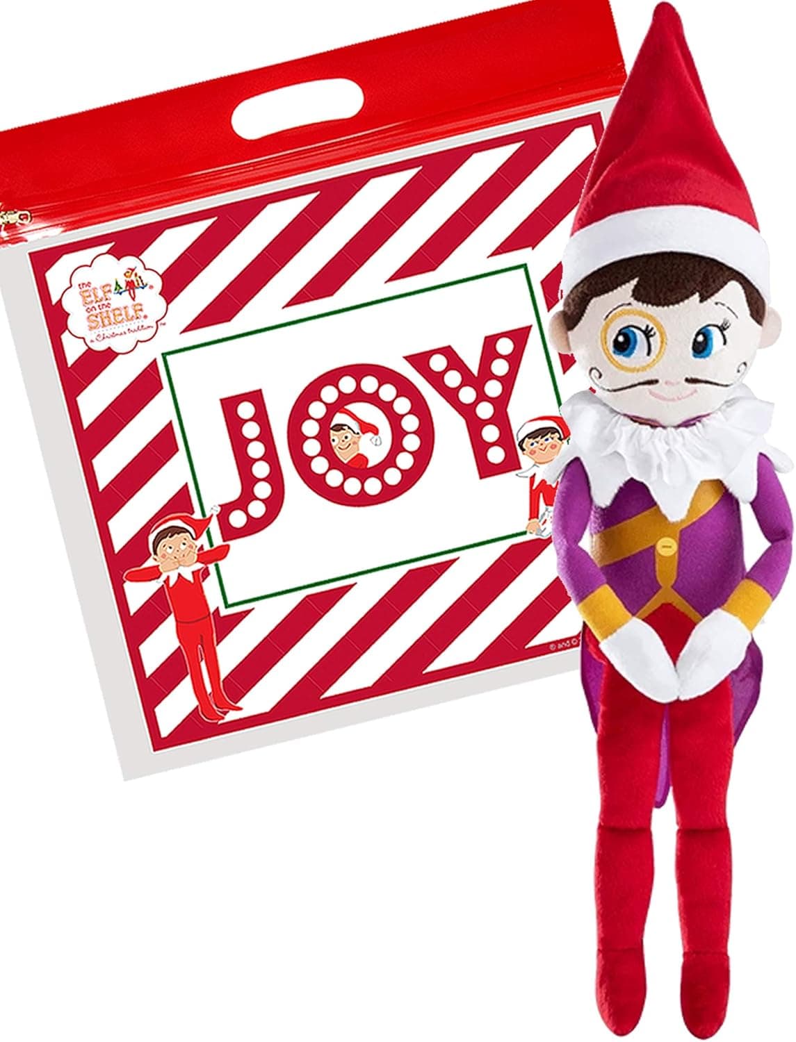 The Elf on the Shelf Scout Elf Joe 16" Plushee Pal with Exclusive Joy Travel Bag