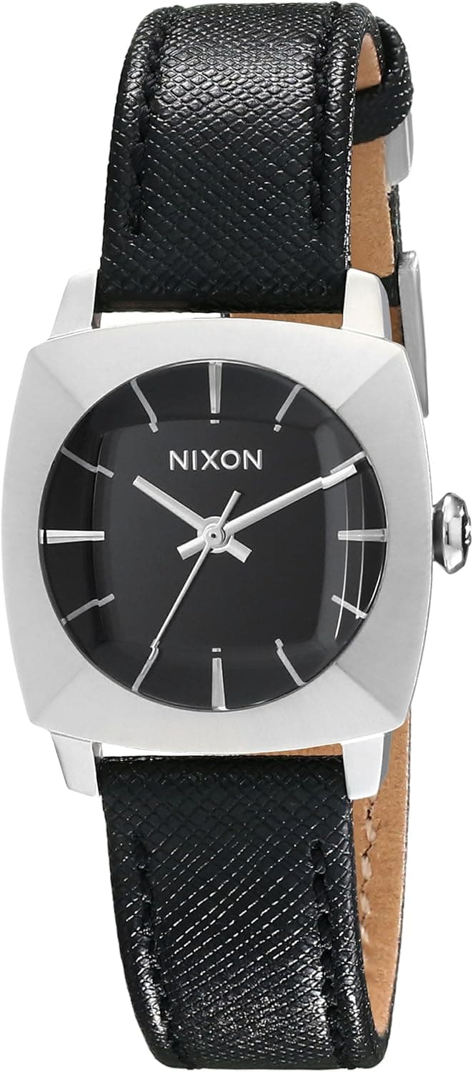 Nixon Women's Luca Stainless Steel Watch with Leather Band