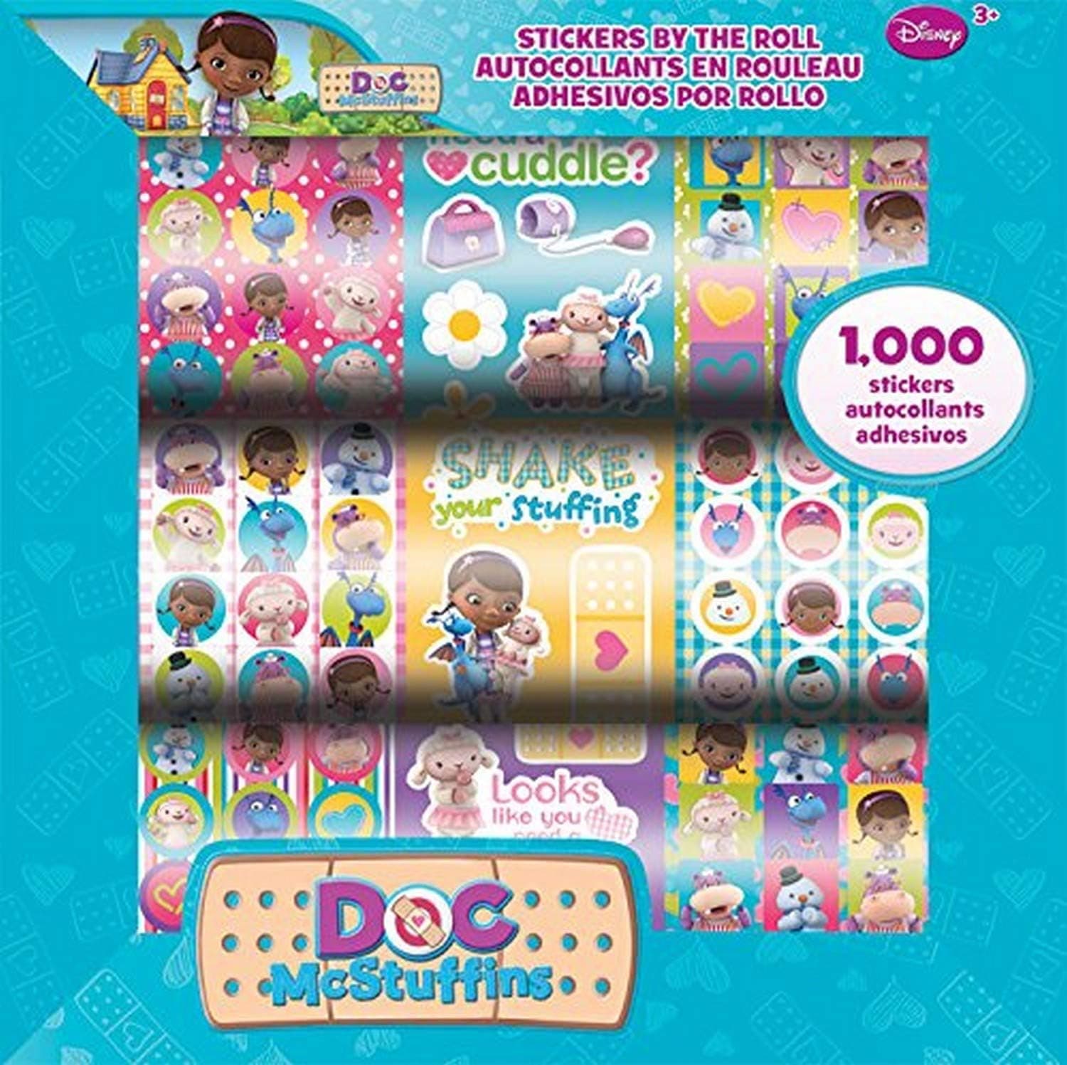 Trends International Doc Mcstuffins Stickers by The Roll